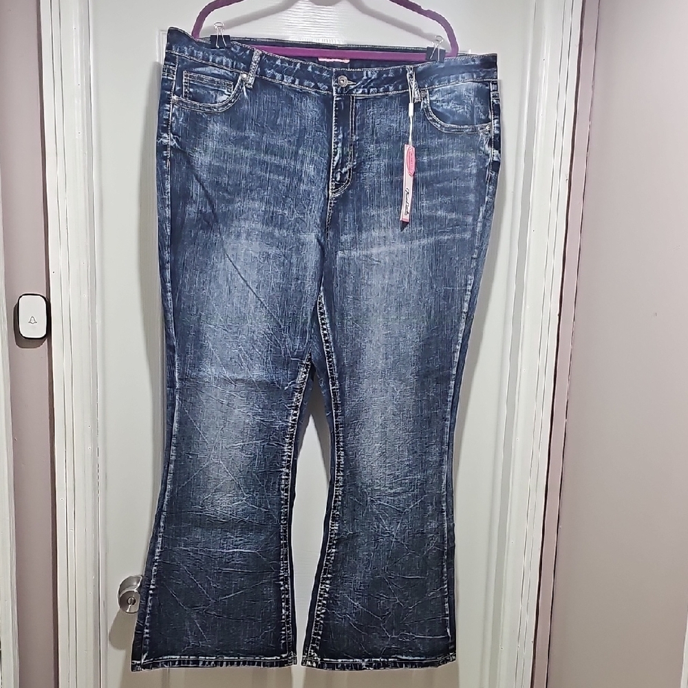 True Luck Plus 24 Flap Pocket Jeans